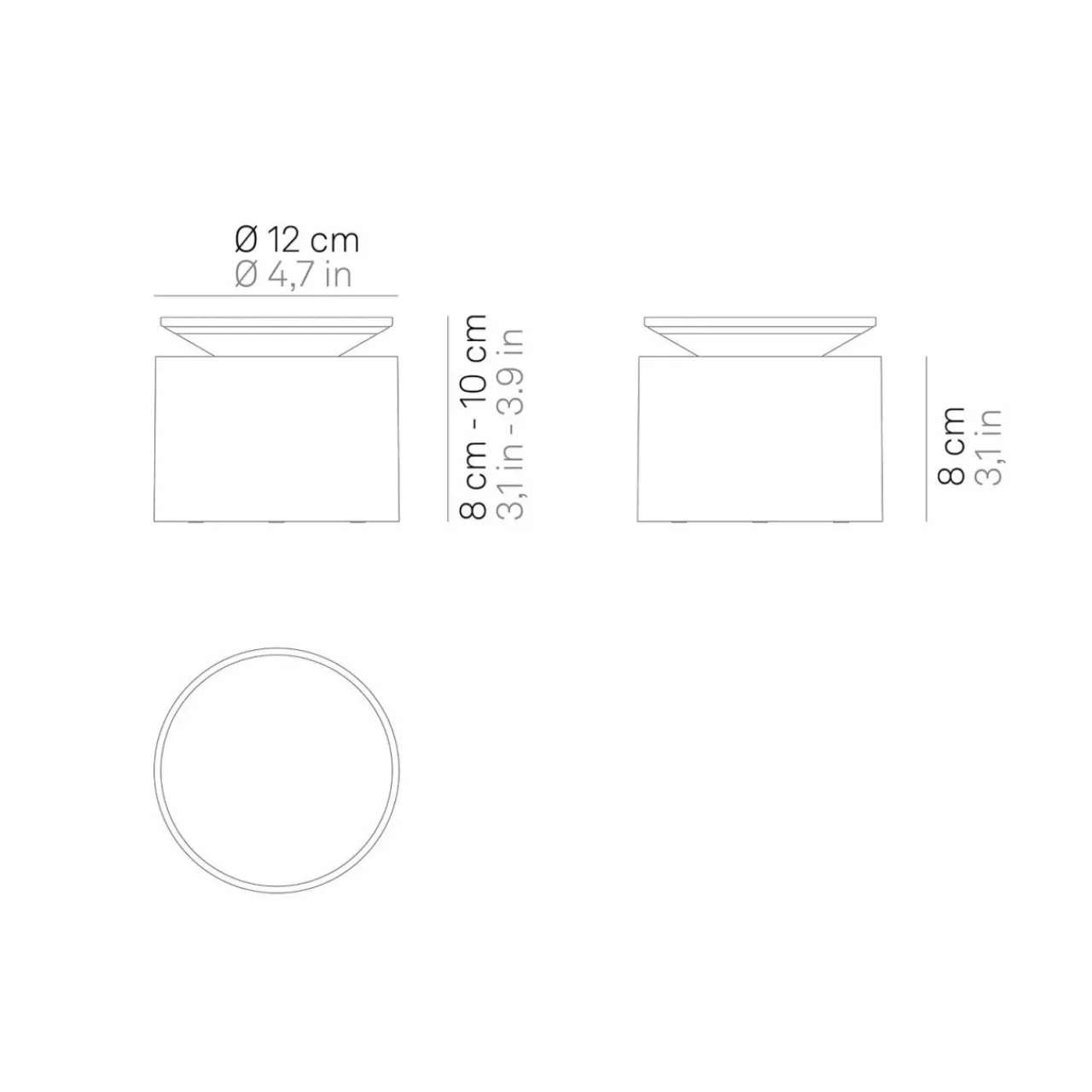 zafferano_pushup_lampe_batterie_ip_sable_0.webp Zafferano Push-up lampe batterie IP54 sable^ Lampes Décoratives